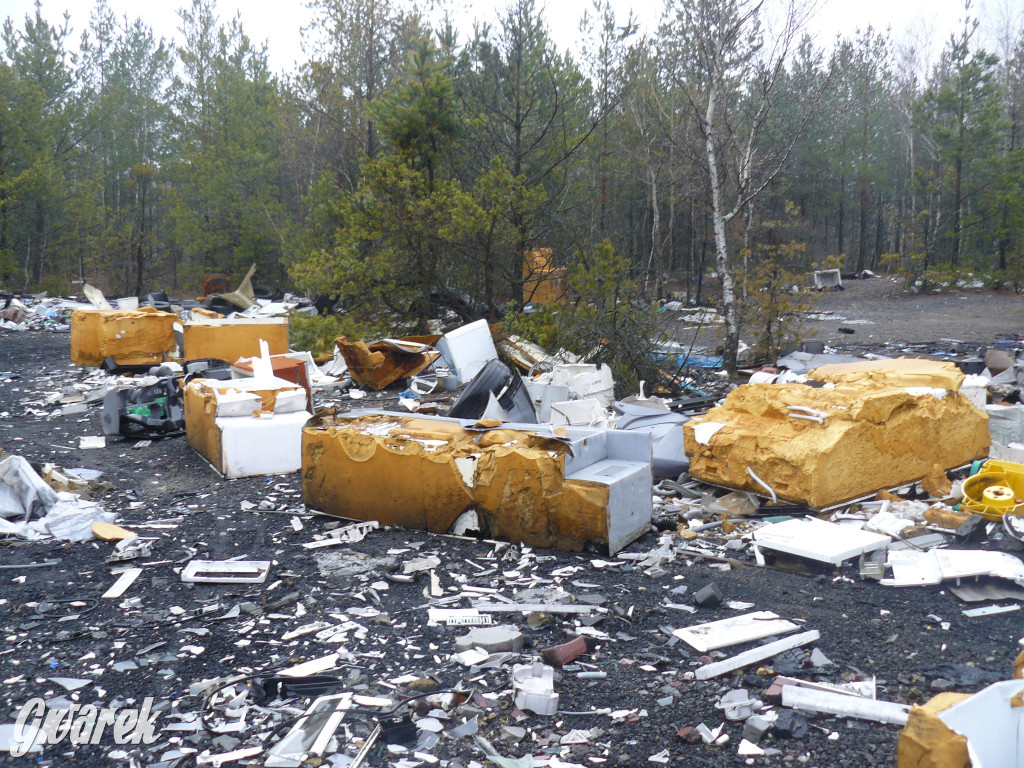 Tarnowskie Góry. Dzikie wysypisko odpadów