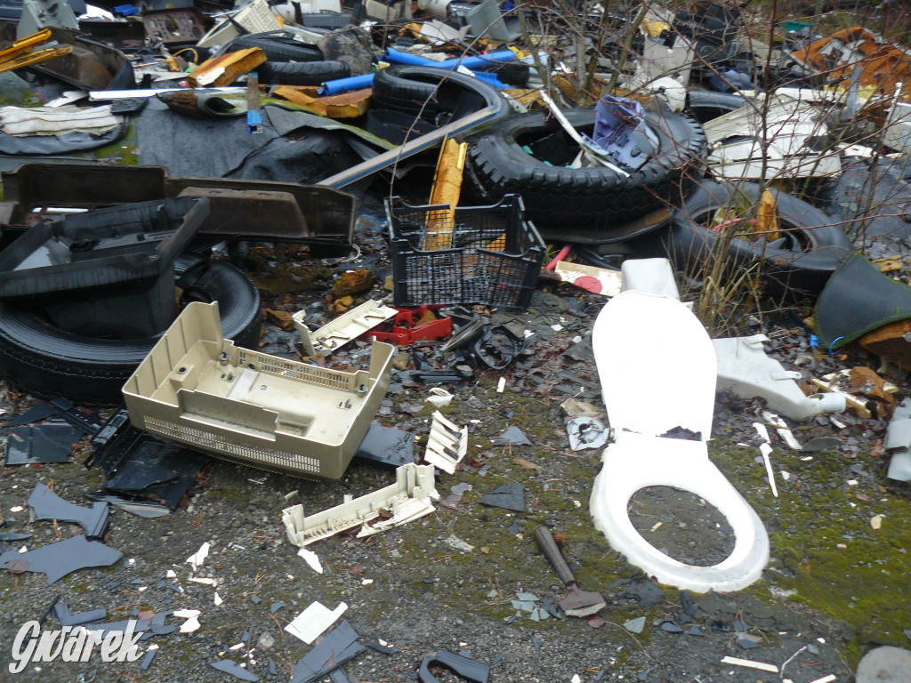 Tarnowskie Góry. Dzikie wysypisko odpadów