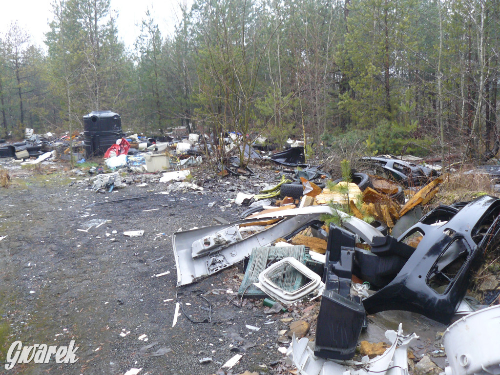 Tarnowskie Góry. Dzikie wysypisko odpadów