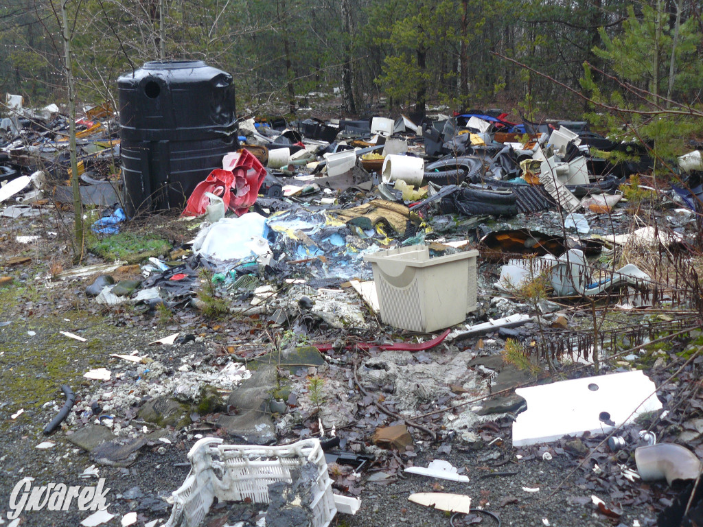 Tarnowskie Góry. Dzikie wysypisko odpadów