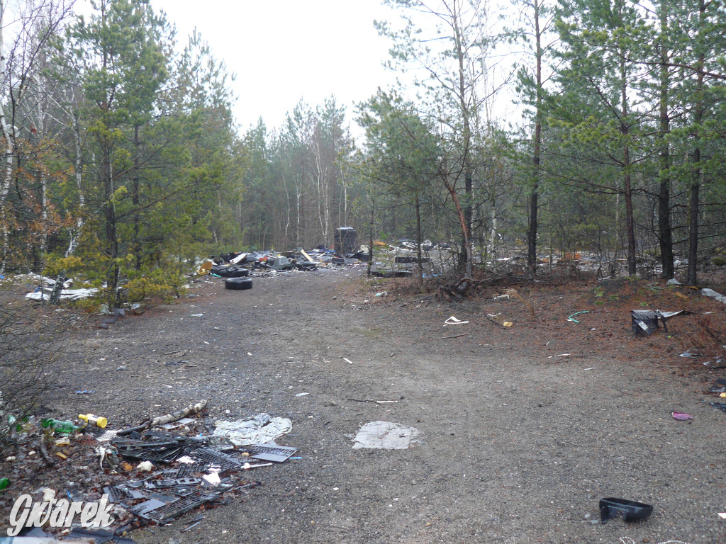 Tarnowskie Góry. Dzikie wysypisko odpadów