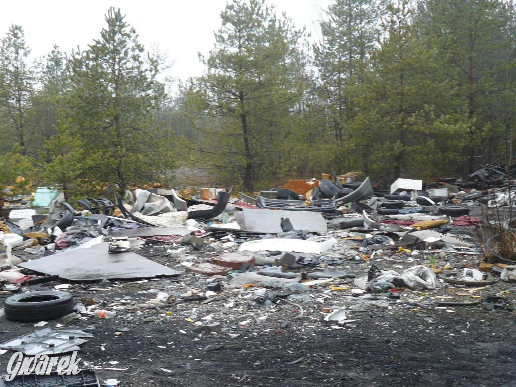 Tarnowskie Góry. Dzikie wysypisko odpadów