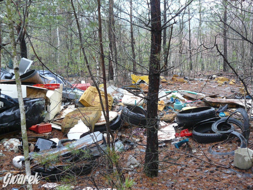 Tarnowskie Góry. Dzikie wysypisko odpadów