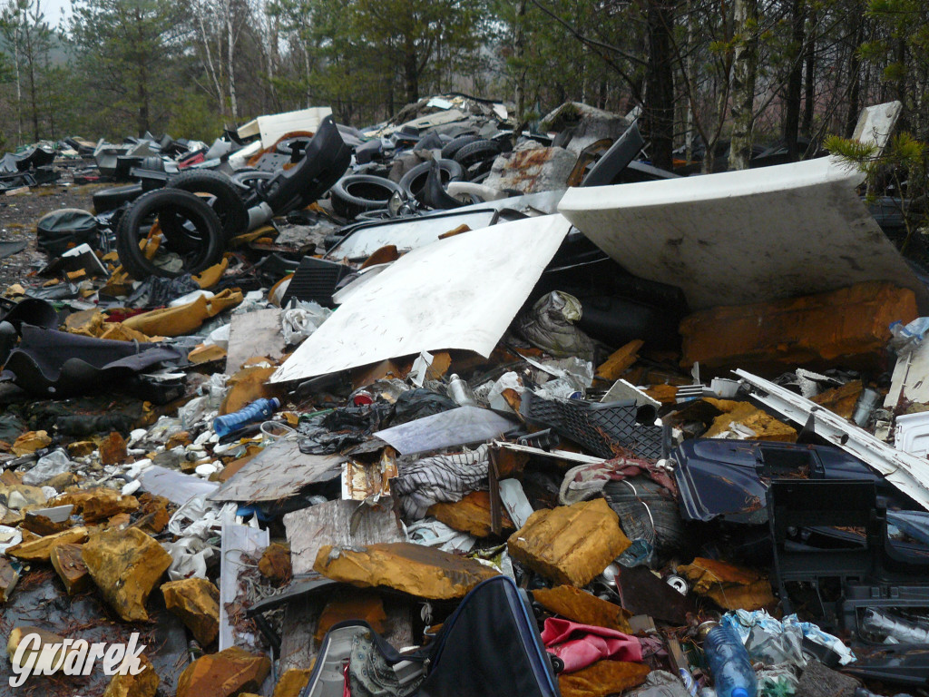 Tarnowskie Góry. Dzikie wysypisko odpadów