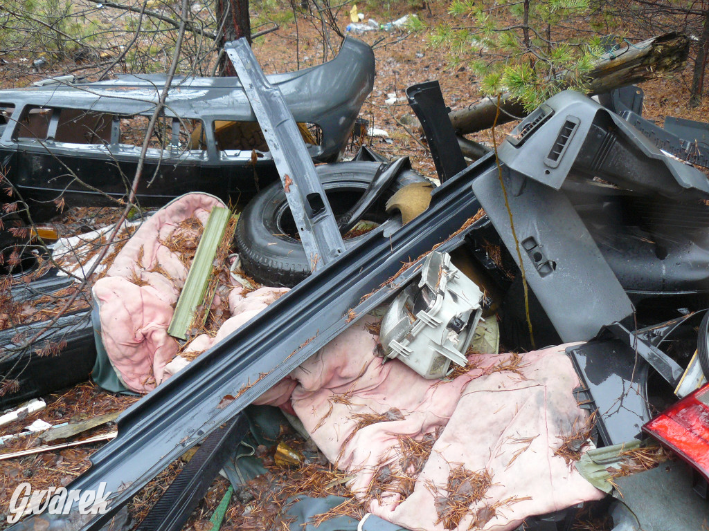Tarnowskie Góry. Dzikie wysypisko odpadów