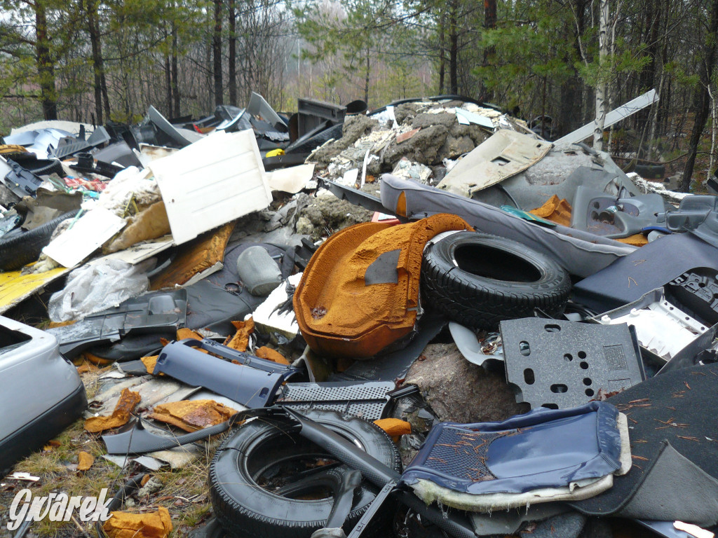 Tarnowskie Góry. Dzikie wysypisko odpadów