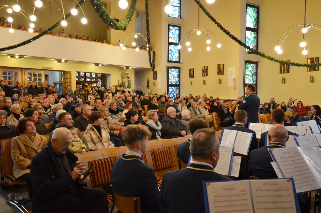 Tarnogórska orkiestra koncertowała w Orzechu