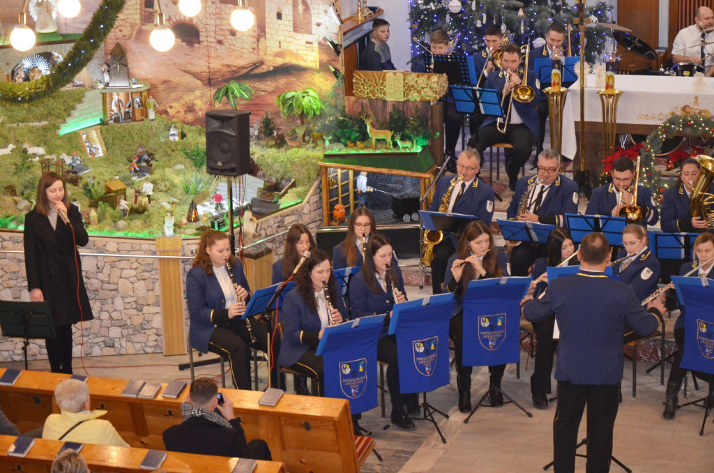 Tarnogórska orkiestra koncertowała w Orzechu