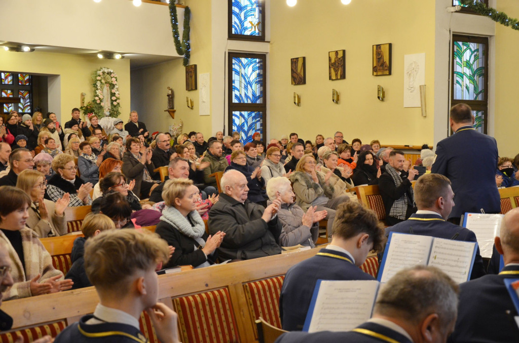 Tarnogórska orkiestra koncertowała w Orzechu