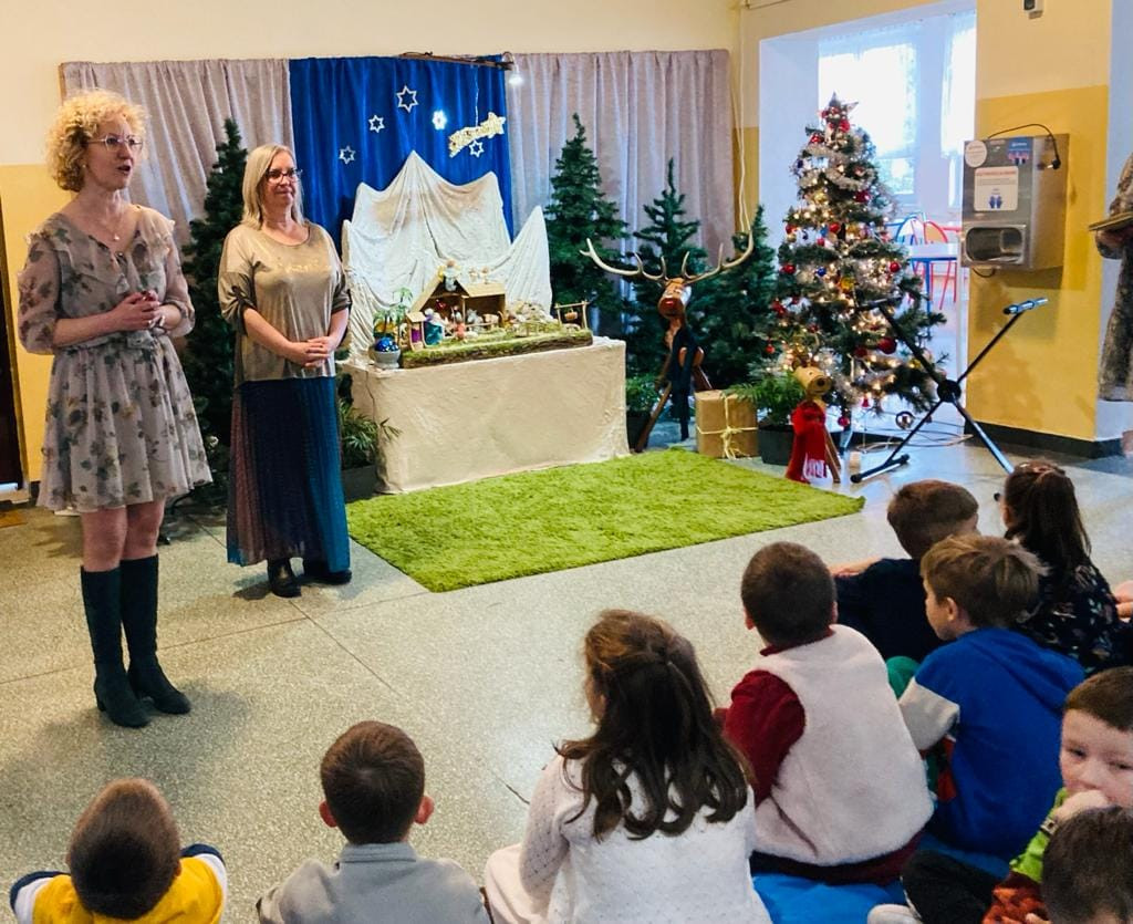 Koncert kolęd w szkole w Miasteczku Śląskim