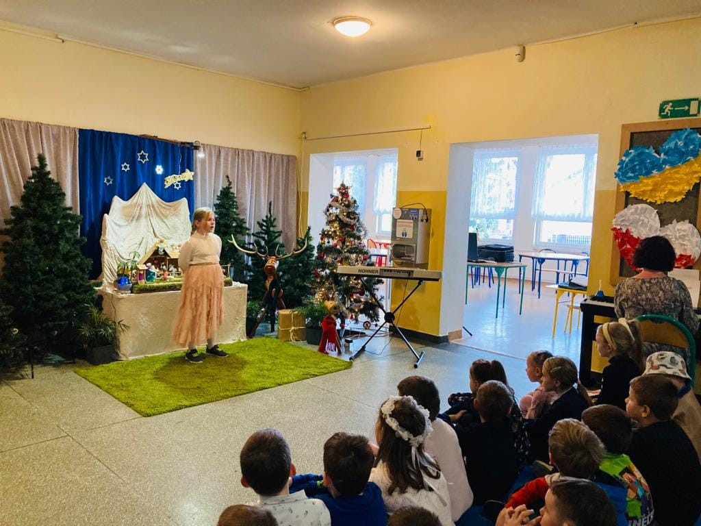 Koncert kolęd w szkole w Miasteczku Śląskim