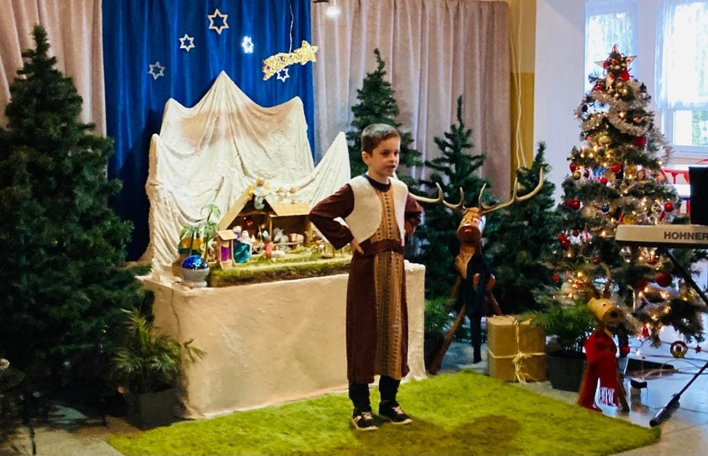 Koncert kolęd w szkole w Miasteczku Śląskim