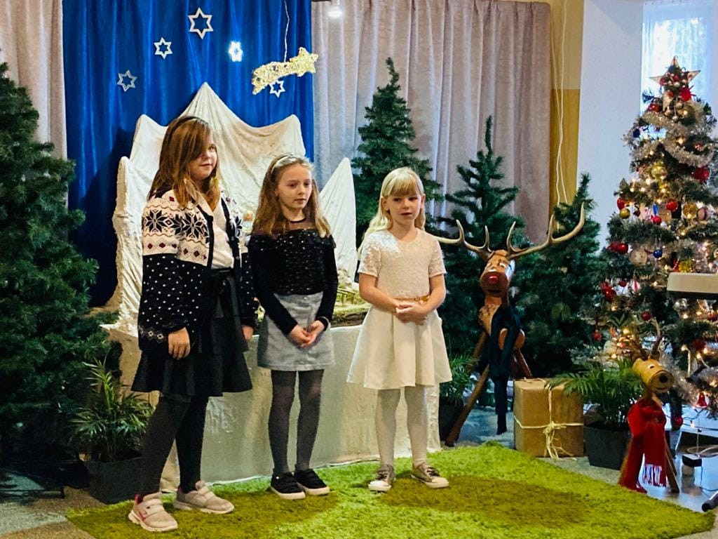 Koncert kolęd w szkole w Miasteczku Śląskim