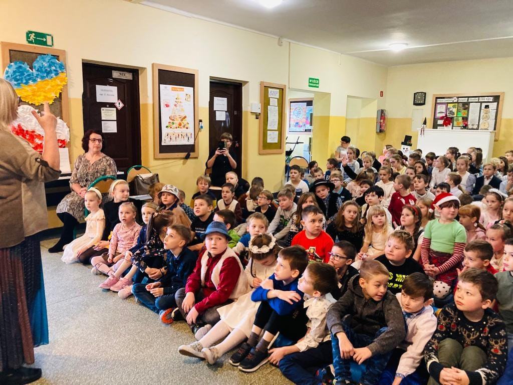 Koncert kolęd w szkole w Miasteczku Śląskim
