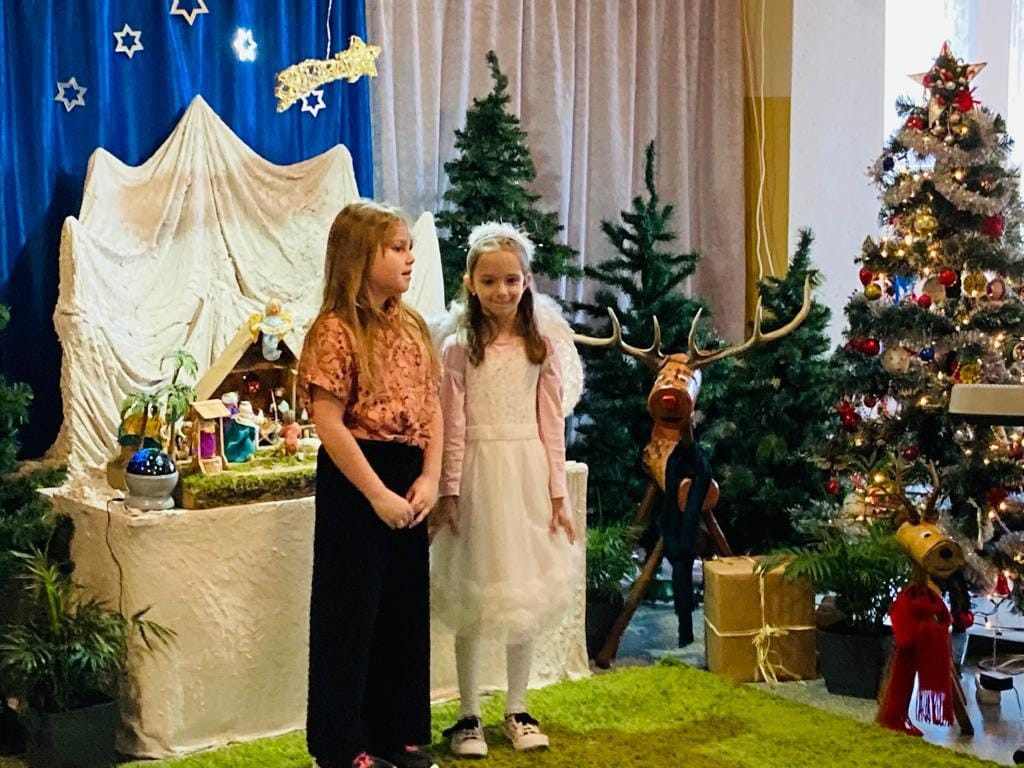 Koncert kolęd w szkole w Miasteczku Śląskim