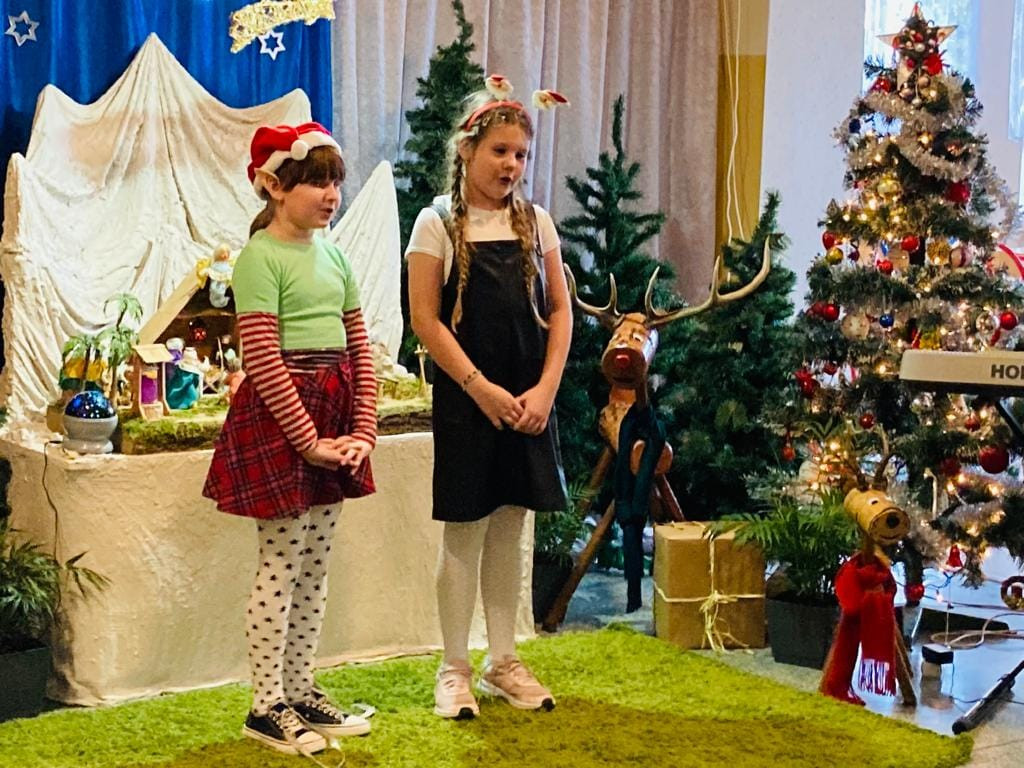 Koncert kolęd w szkole w Miasteczku Śląskim