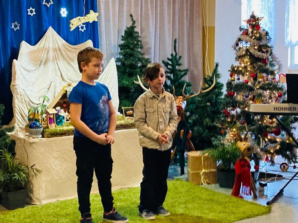 Koncert kolęd w szkole w Miasteczku Śląskim