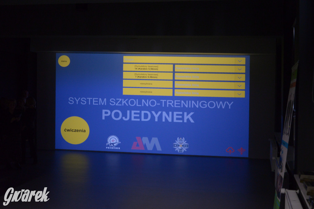 Tarnowskie Góry. Otwarcie strzelnicy multimedialnej