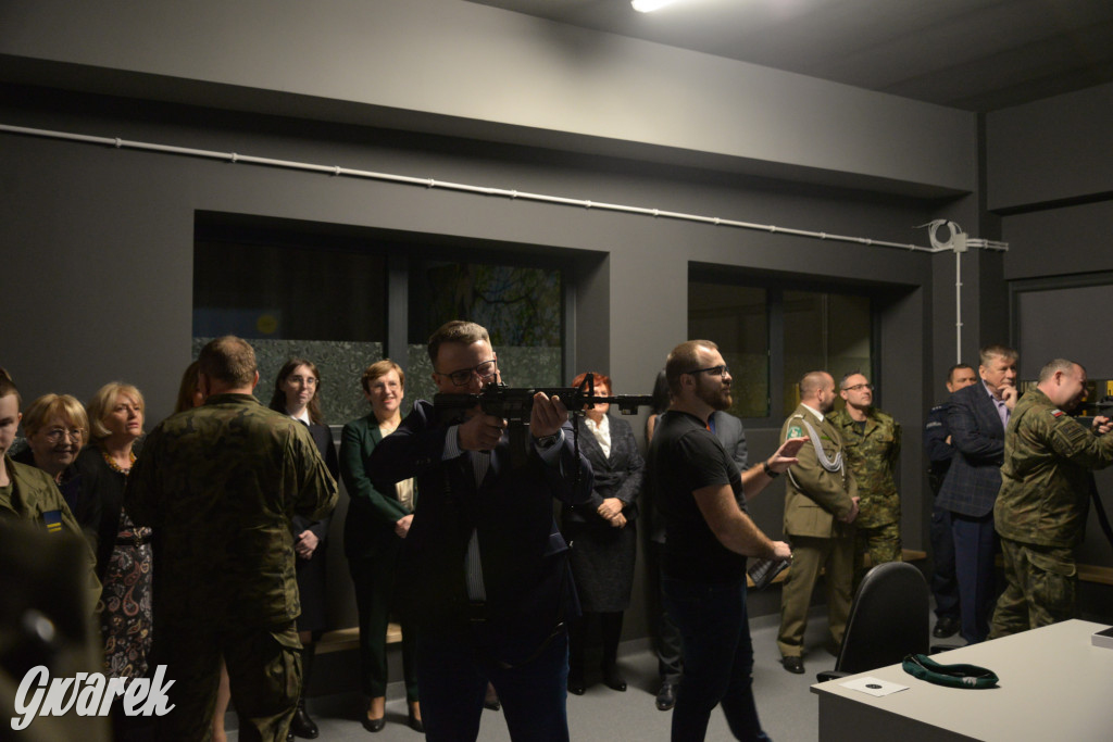 Tarnowskie Góry. Otwarcie strzelnicy multimedialnej