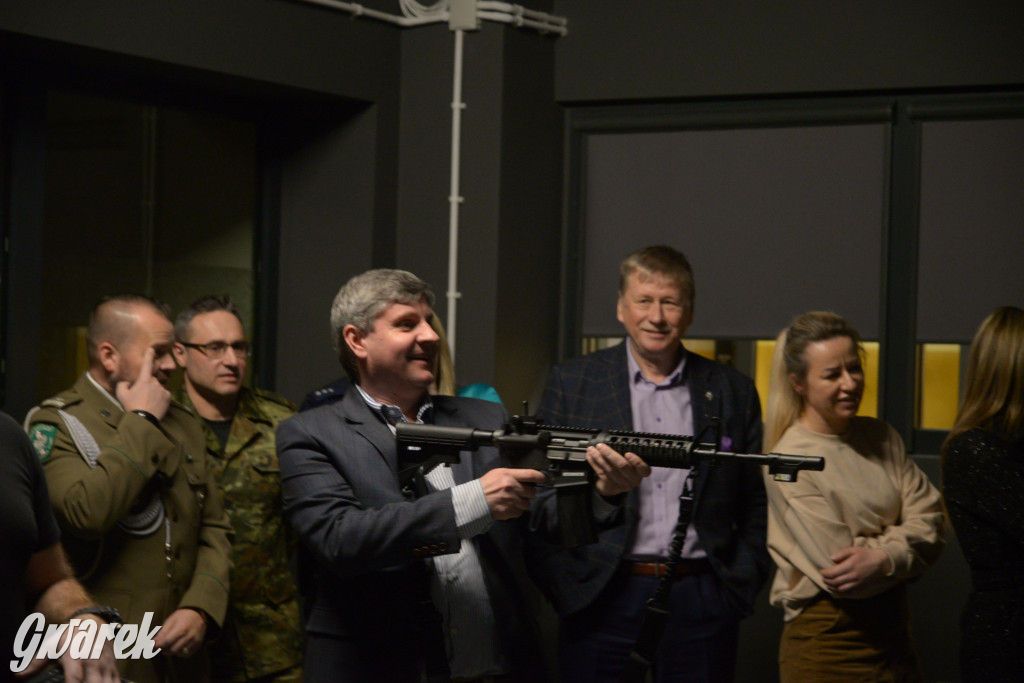 Tarnowskie Góry. Otwarcie strzelnicy multimedialnej