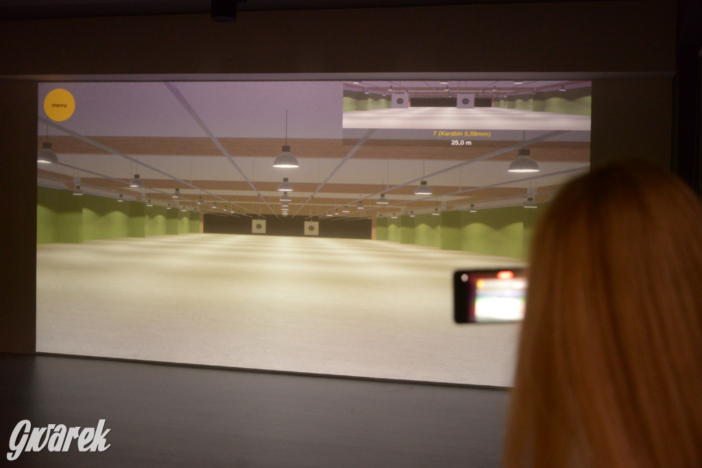 Tarnowskie Góry. Otwarcie strzelnicy multimedialnej