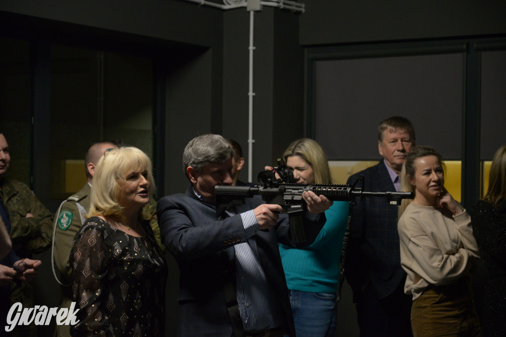 Tarnowskie Góry. Otwarcie strzelnicy multimedialnej