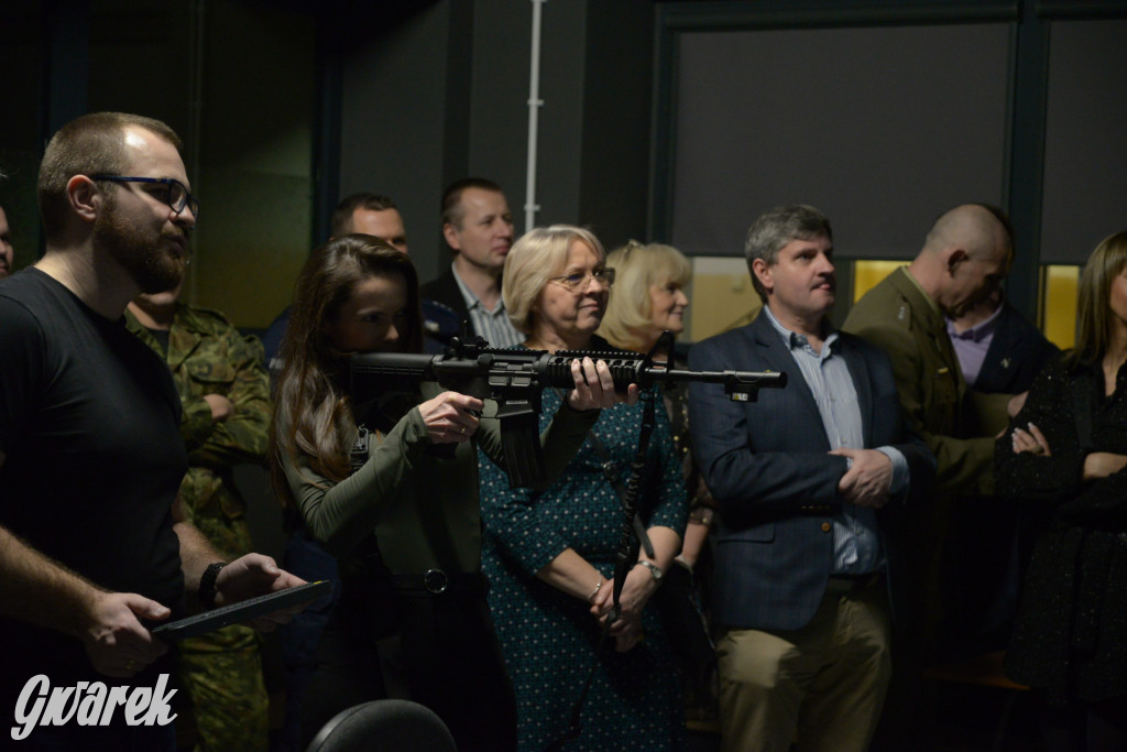 Tarnowskie Góry. Otwarcie strzelnicy multimedialnej