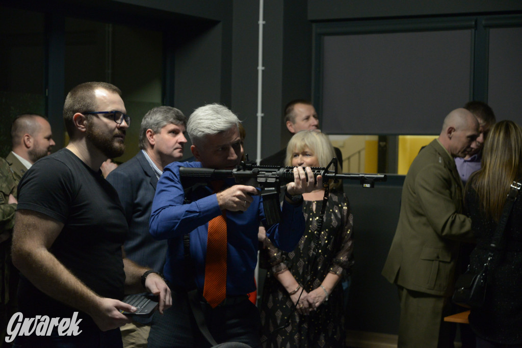 Tarnowskie Góry. Otwarcie strzelnicy multimedialnej