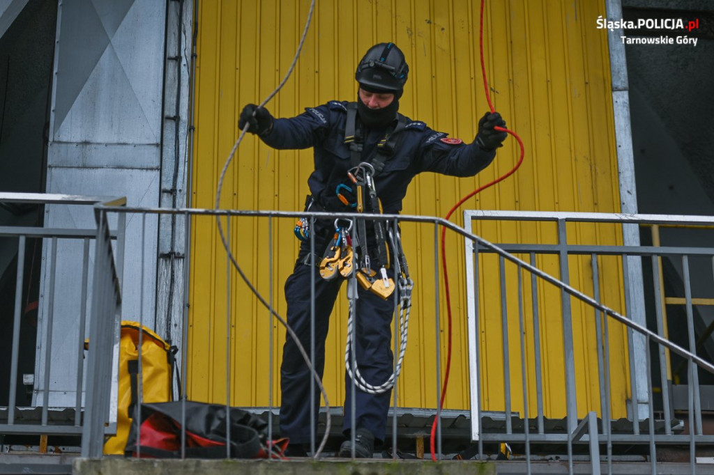 Pirotechnicy szkolili się w Zabytkowej Kopalni Srebra