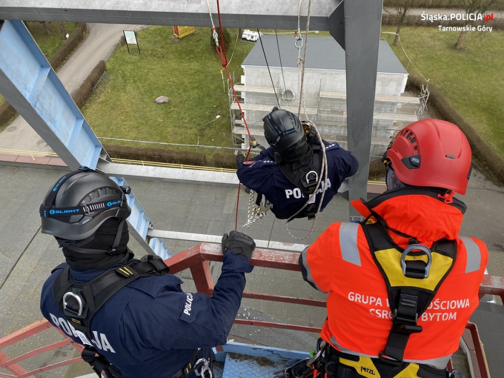 Pirotechnicy szkolili się w Zabytkowej Kopalni Srebra