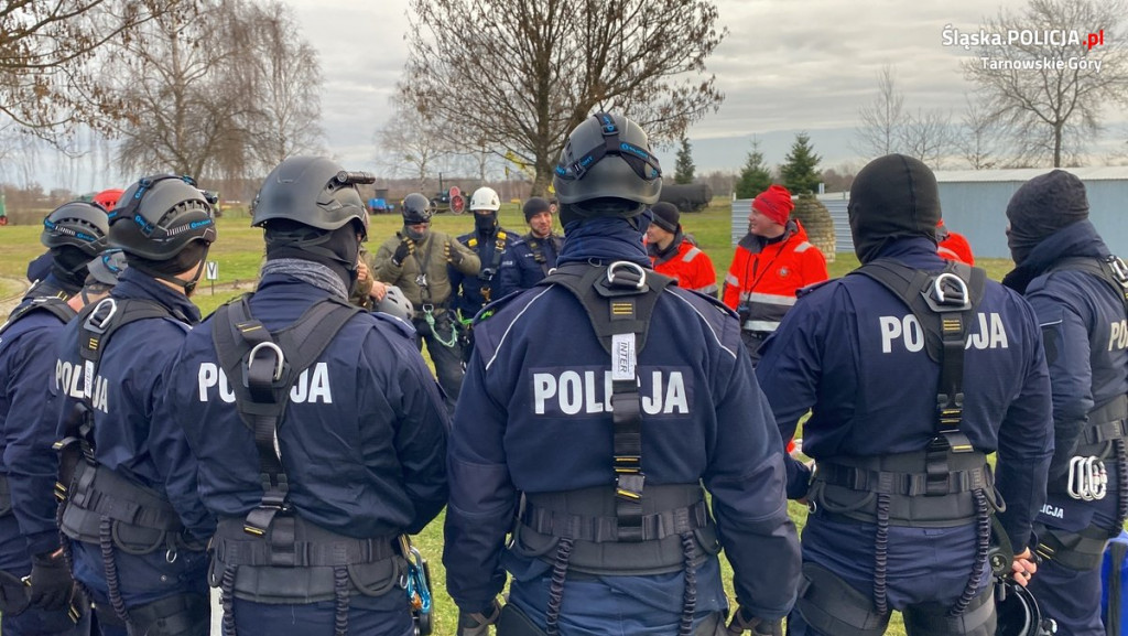 Pirotechnicy szkolili się w Zabytkowej Kopalni Srebra