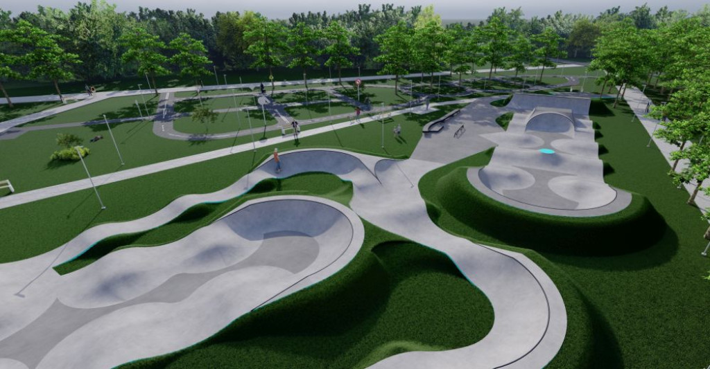 Powstanie park międzyosiedlowy z pumptrackiem