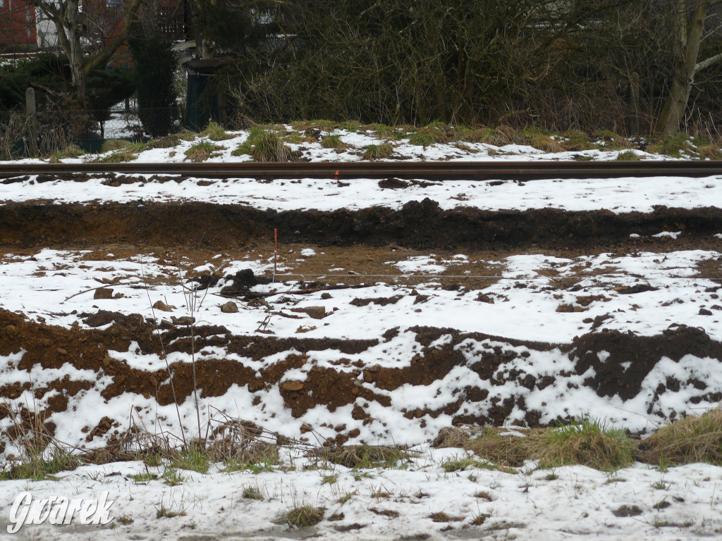 Tarnowskie Góry. Droga rowerowa przy torach