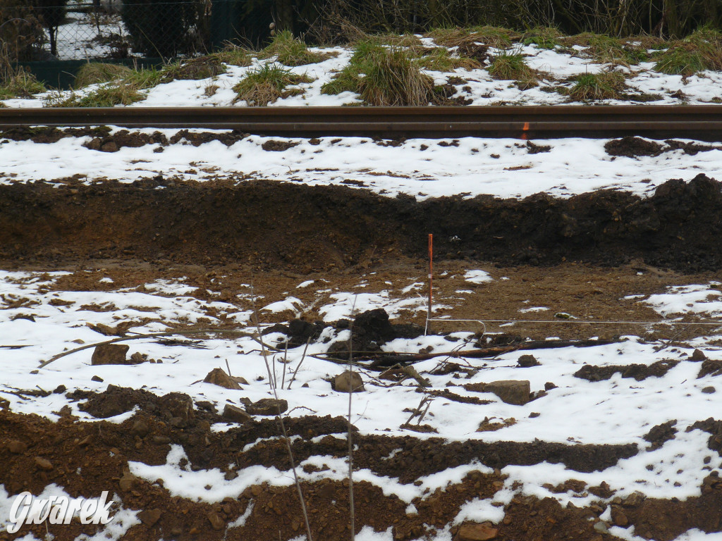 Tarnowskie Góry. Droga rowerowa przy torach