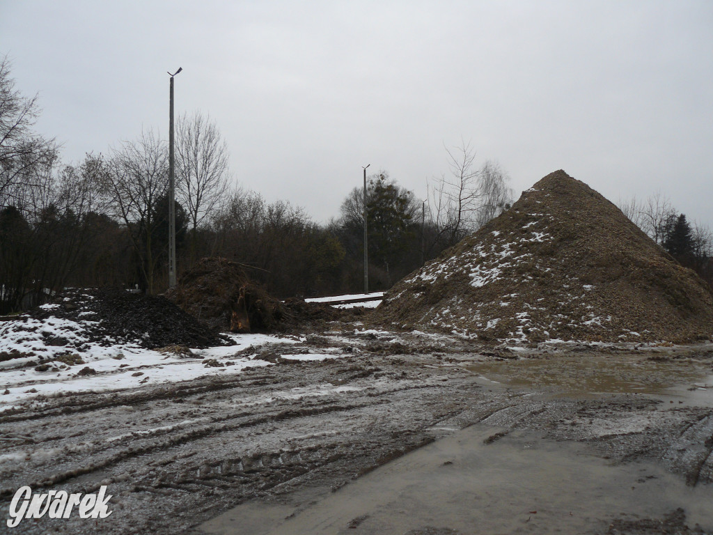 Tarnowskie Góry. Droga rowerowa przy torach