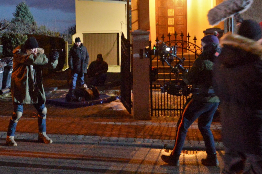 Tarnowskie Góry. Zdjęcia do filmu Diabeł