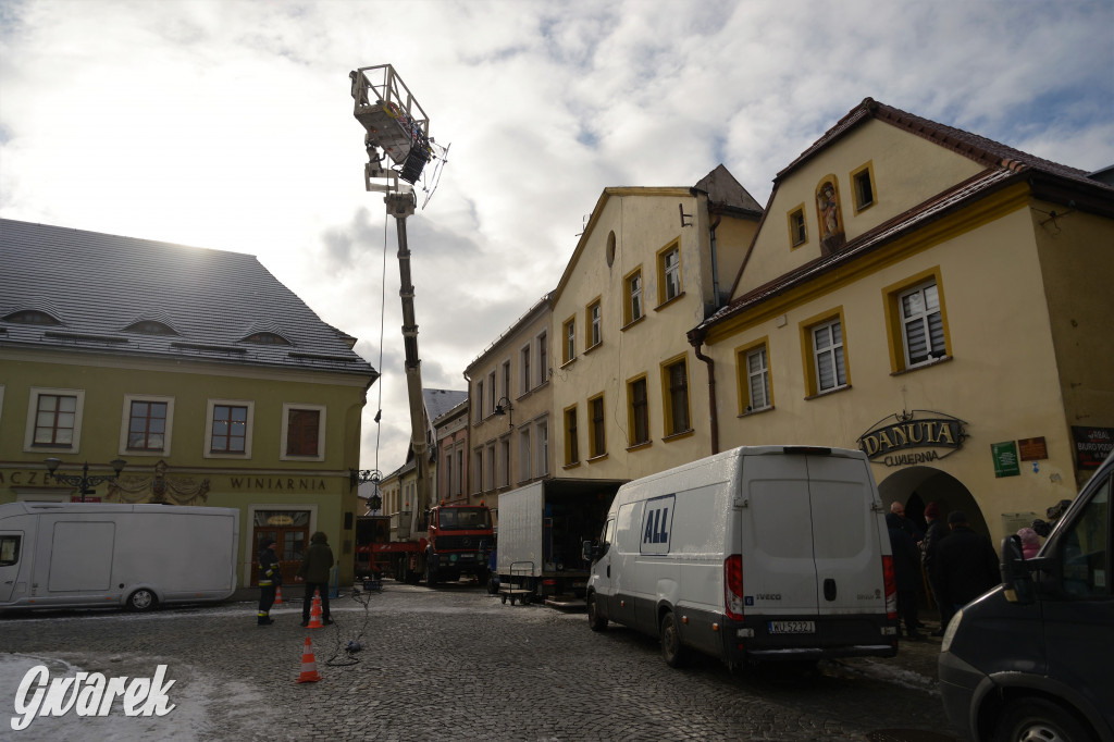 Tarnowskie Góry. Kręcą film Diabeł