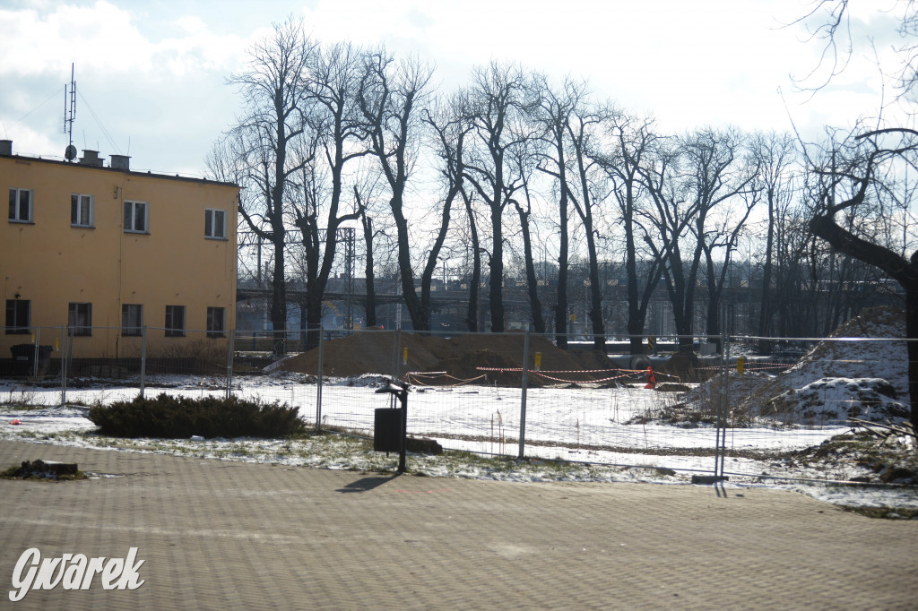 Tarnowskie Góry. Centrum przesiadkowe w budowie