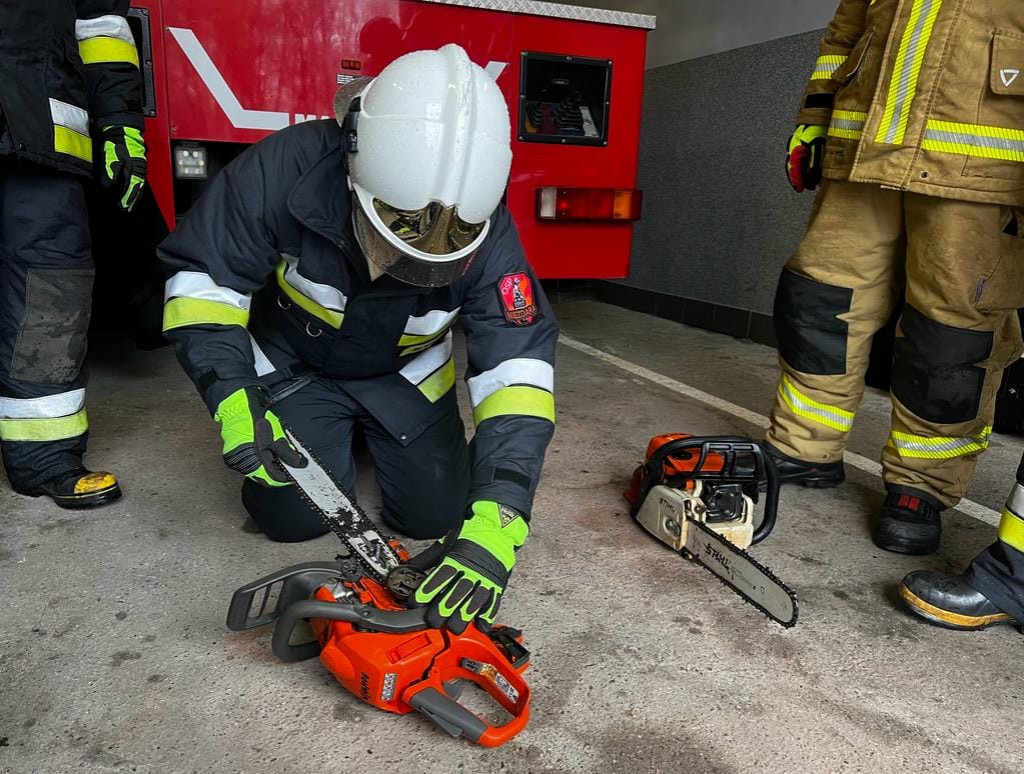 Druhowie i druhny OSP już po egzaminie