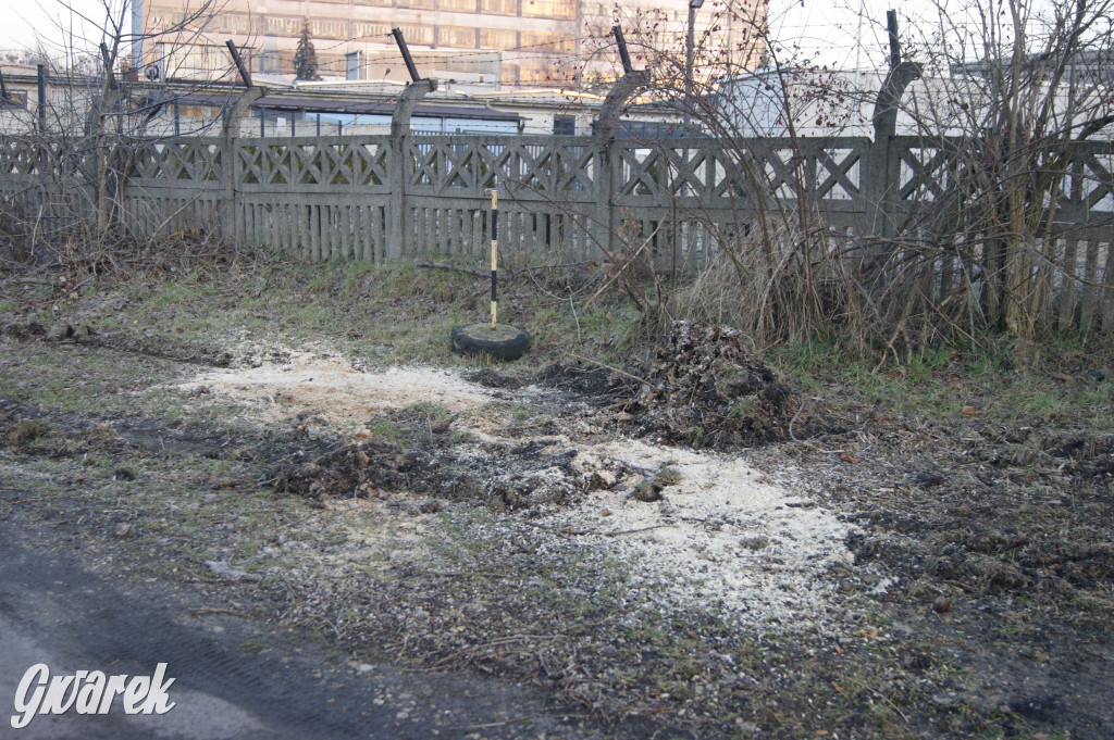 Tarnowskie Góry. Ulica Polna w remoncie