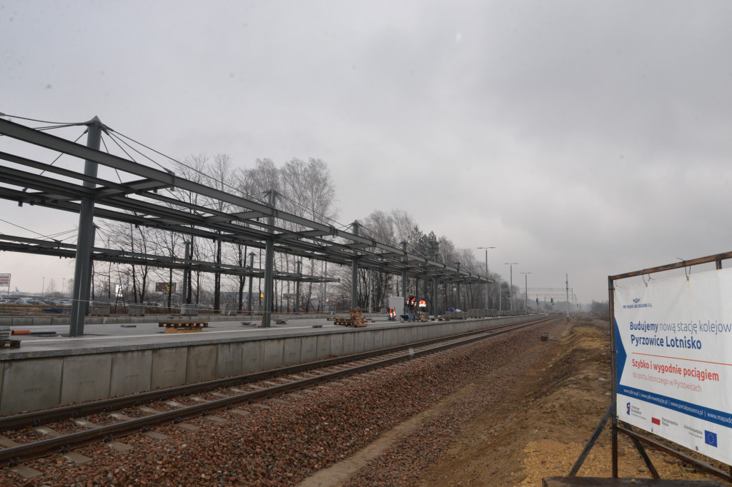 Na trasie pociągu Miasteczko Śląskie - lotnisko