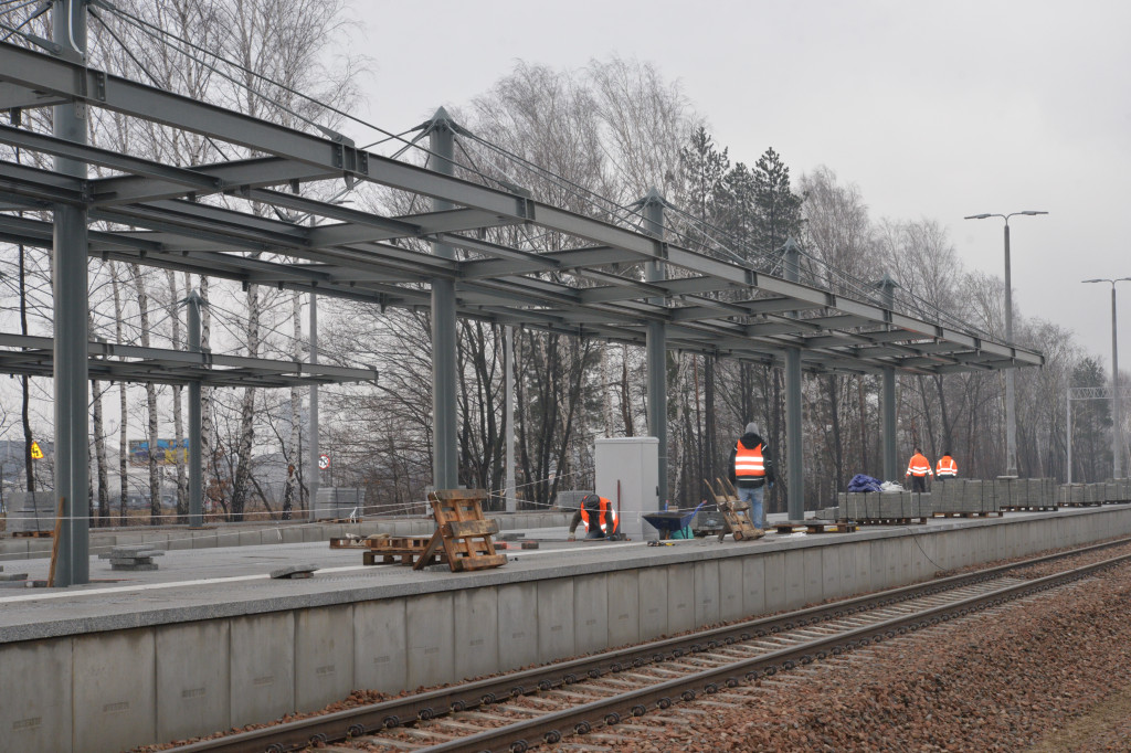 Na trasie pociągu Miasteczko Śląskie - lotnisko