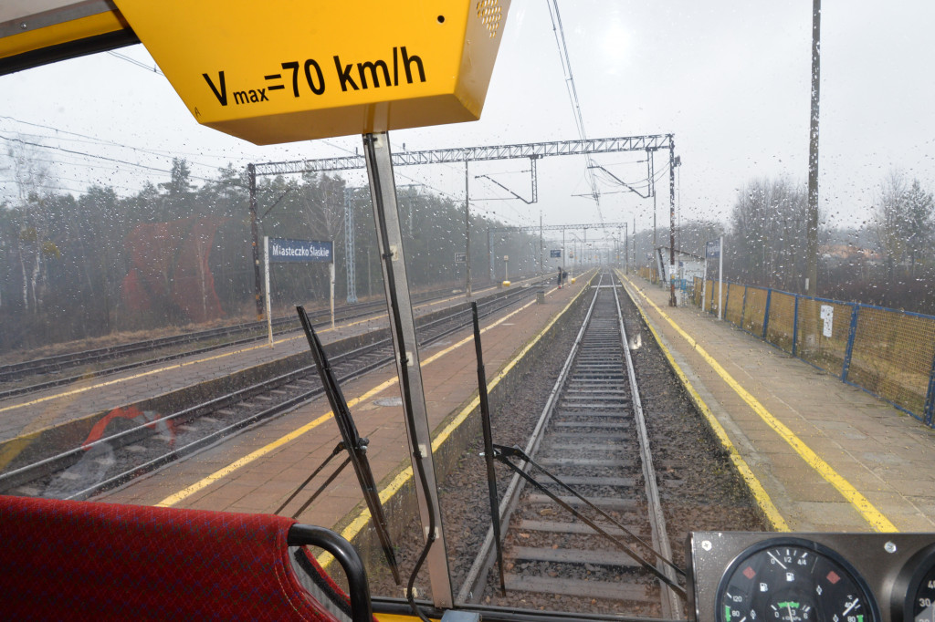 Na trasie pociągu Miasteczko Śląskie - lotnisko