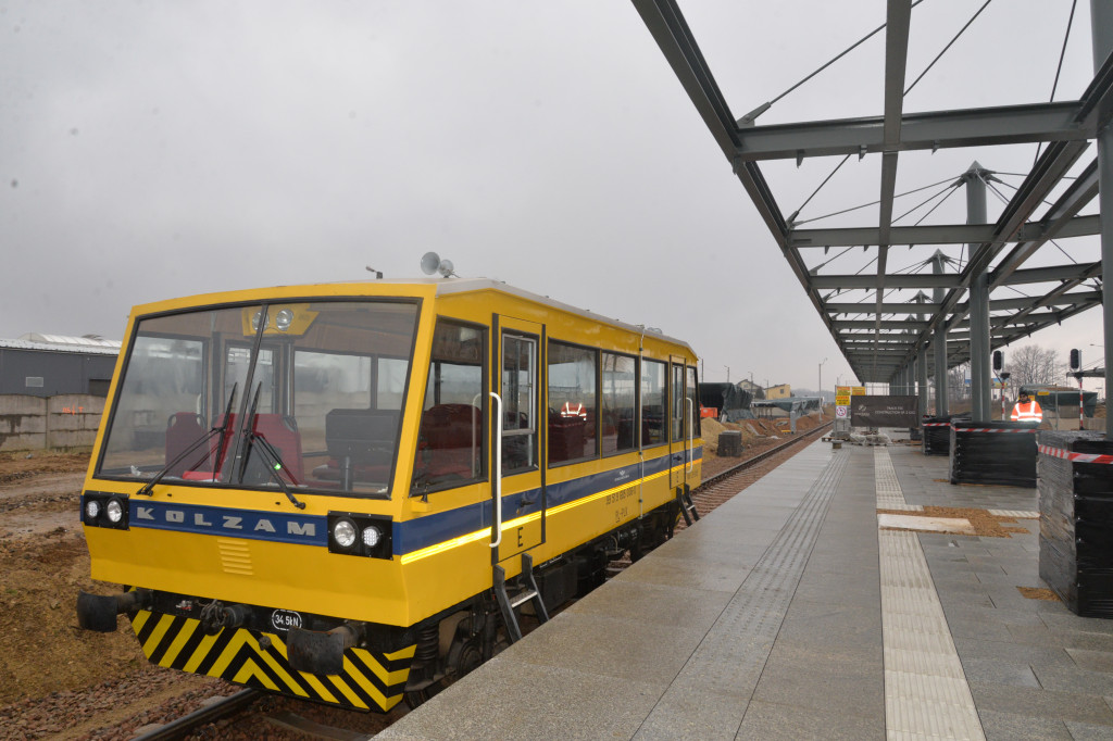 Na trasie pociągu Miasteczko Śląskie - lotnisko