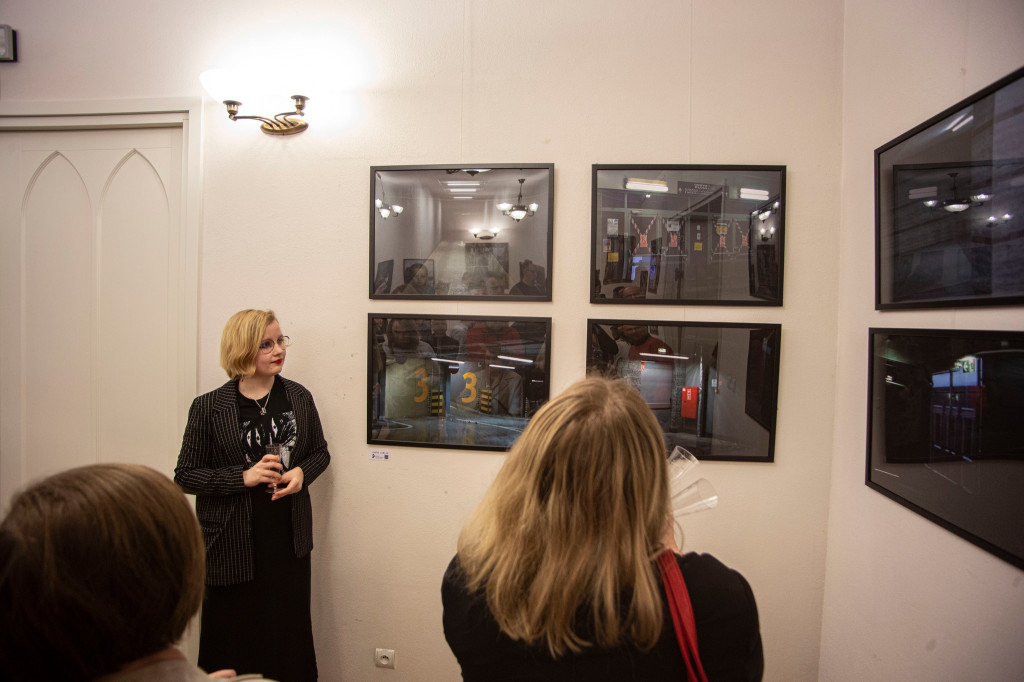 Wernisaż uczniów Plastyka w CEKUŚ