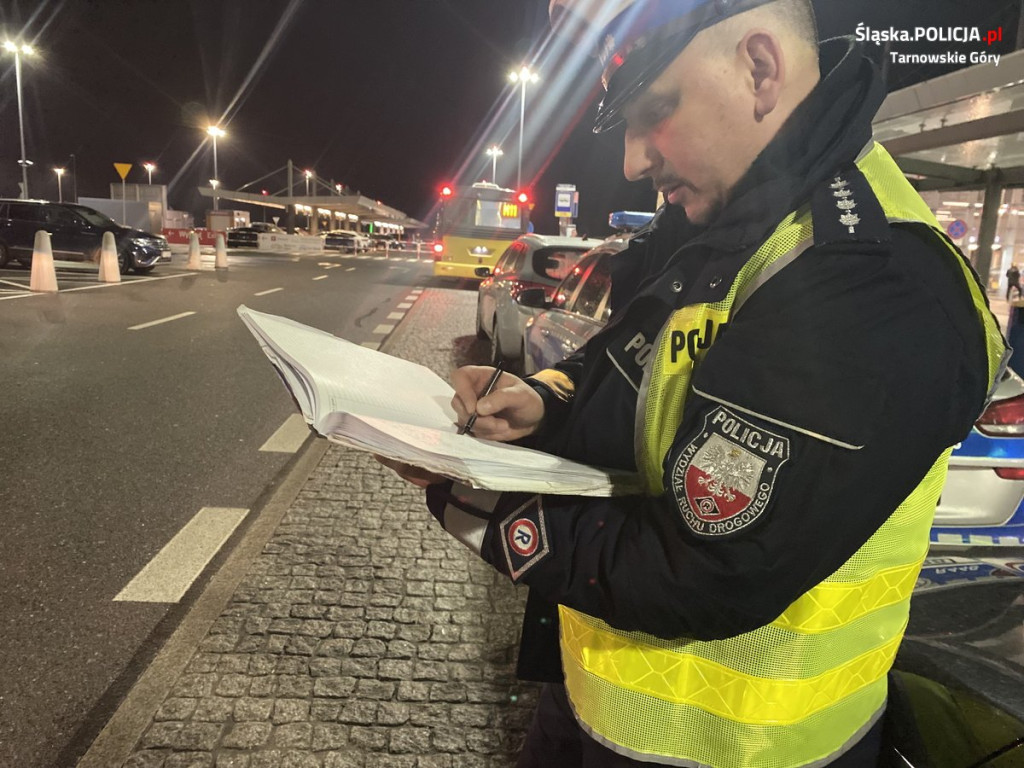Katowice Airport. Służby mundurowe w akcji