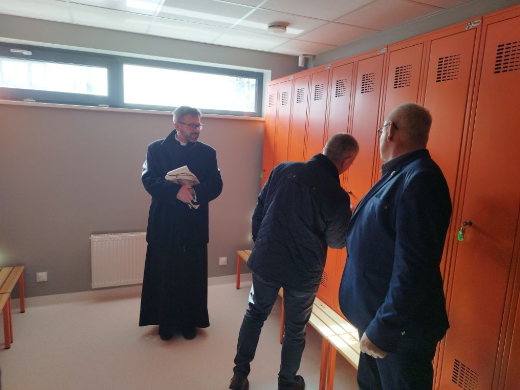 Klubowy budynek zbudowano od zera