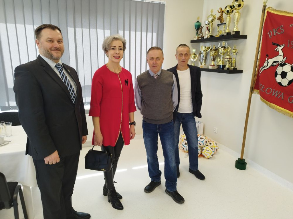 Klubowy budynek zbudowano od zera