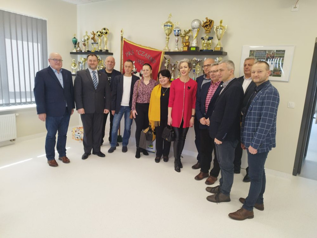 Klubowy budynek zbudowano od zera