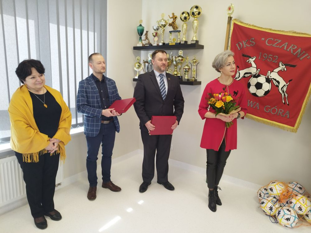 Klubowy budynek zbudowano od zera